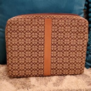 Coach protective laptop sleeve